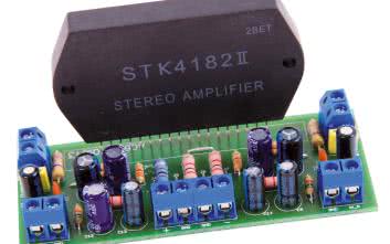 Wzmacniacz mocy 2×45 W z STK4182