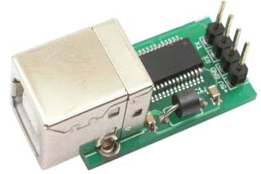Miniaturowy konwerter USB/UART