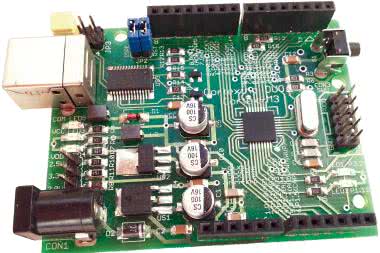 Cortexino Duo - płyta ewaluacyjna z LPC1343