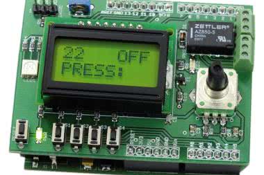 AVTduino miniLCD - miniaturowy panel operatora do Arduino