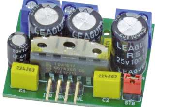 Miniaturowy wzmacniacz o mocy 2×6 W