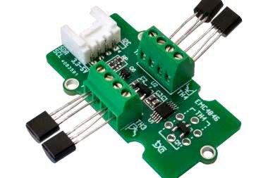 Pięciokanałowy termometr I²C