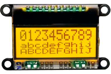 Miniwyświetlacz LCD 4×10 znaków z podświetleniem i interfejsem I²C