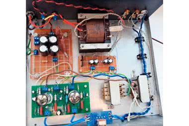 Wzmacniacz lampowy PCL86 Stereo