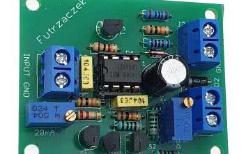 Konwerter napięcia stałego na pętlę prądową 4...20 mA