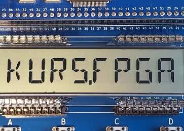 Kurs FPGA Lattice (21). Terminal UART z 14-segmentowym wyświetlaczem LCD