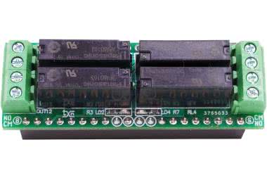 Moduł czterokanałowego przekaźnika mocy dla RPi Pico