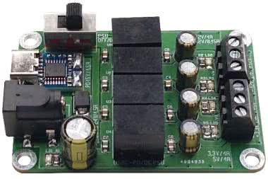 Miniaturowy zasilacz napięć ustalonych