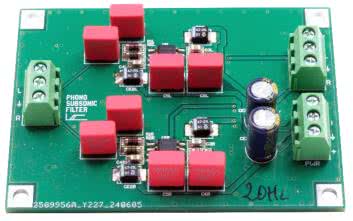 Filtr częstotliwości podakustycznych „subsonic”