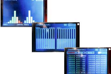 Rejestrator dźwięku z korektorem graficznym i analizatorem widma na bazie LPC55S28