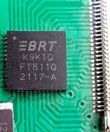 Sterownik graficzny FT811