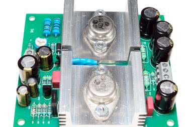 Retro wzmacniacz mocy z tranzystorami germanowymi