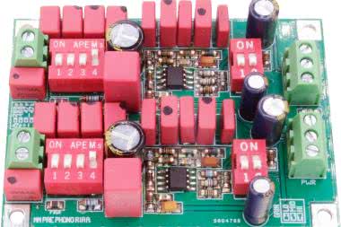 Przedwzmacniacz gramofonowy MM z pasywną korekcją