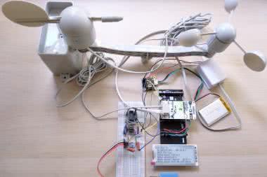 Internet Rzeczy w pomiarach środowiskowych (13). Dołączanie rezystancyjnych i pojemnościowych czujników deszczu do modułu Enviro Weather