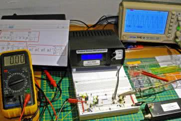 Pomiary charakterystyk częstotliwościowych (2). Filtry aktywne m.cz. typu Sallen–Key