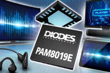 Stereofoniczny, 4-watowy wzmacniacz audio klasy D z 62-stopniową regulacją głośności