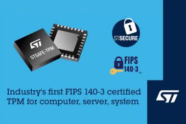 Pierwsze na rynku moduły kryptograficzne TPM z certyfikatem FIPS 140-3