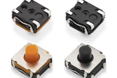 Mikroprzełączniki SMD SPST-NO o stopniu ochrony IP67
