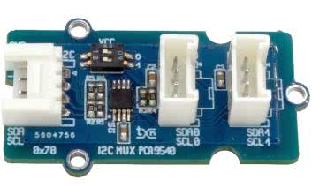 Dwukanałowy multiplekser magistrali I²C zgodny z systemem Grove