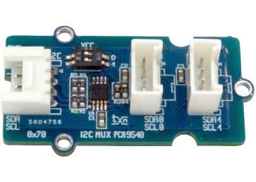 Dwukanałowy multiplekser magistrali I²C zgodny z systemem Grove