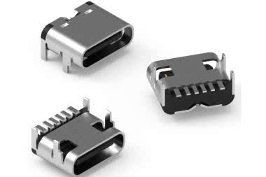 Gniazdo USB 3.1 PD Type C w wersji power-only o mocy ładowania do 240 W