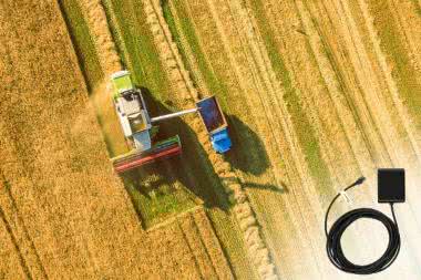 Odbiorniki GNSS z wbudowaną anteną do zastosowań w górnictwie i rolnictwie