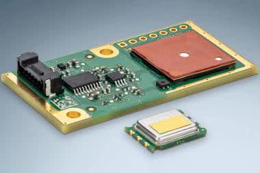 Elektrochemiczny czujnik formaldehydu w obudowie o wymiarach 10 × 13 × 2,4 mm