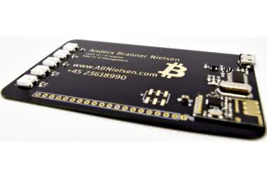 Samoreplikujaca się wizytówka USB-HID oparta na WS2812 i RF24