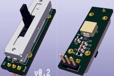 Płytka deweloperska do przetwornicy typu boost