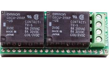 Moduł z dwoma przekaźnikami bistabilnymi do Raspberry Pi Pico