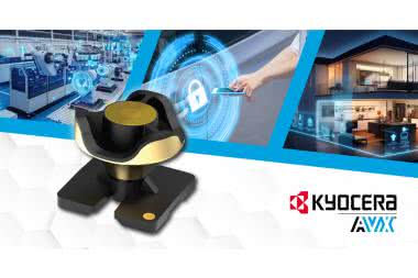 Antena LDS na pasmo 6,0...8,5 GHz w obudowie o wymiarach 6,40×6,40×5,58 mm