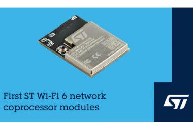 Moduł komunikacyjny STM32-ready z obsługą standardów Wi-Fi 6, Bluetooth 5.3 i Thread