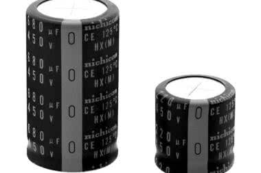 Kondensatory elektrolityczne o gwarantowanej żywotności 5000 godzin w temperaturze +125°C