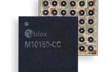 Energooszczędny odbiornik GNSS o wymiarach 2,4×2,4×0,55 mm