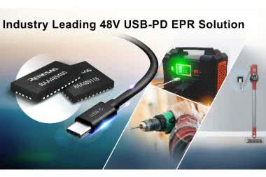 Chipset USB PD EPR z kontrolerem portu typu C i ładowarką akumulatorów Buck-Boost