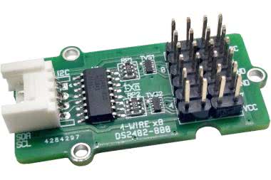 Ośmiokanałowy mostek master I²C/1-Wire Grove
