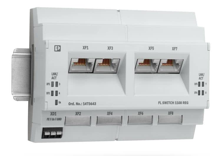 Phoenix Contact prezentuje nowe niezarządzalne przełączniki REG do automatyki budynkowej