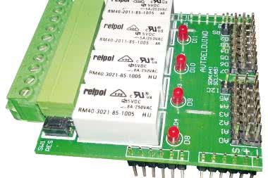 AVTRelDuino Shield. Moduł wykonawczy do Arduino