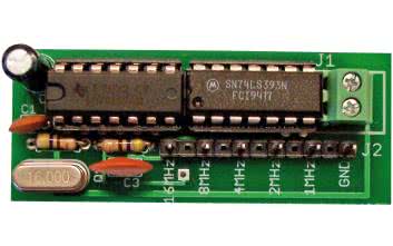 Generator sygnałów TTL o częstotliwości 1/2/4/8/16 MHz