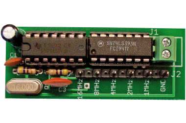 Generator sygnałów TTL o częstotliwości 1/2/4/8/16 MHz