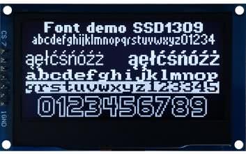 Programowanie w środowisku MicroPython (5). Wyświetlacz OLED