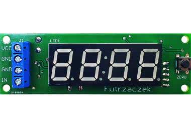 Kompaktowy licznik czasu pracy z detekcją przepływu prądu