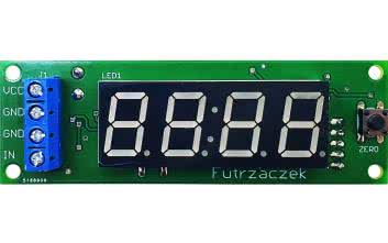 Kompaktowy licznik czasu pracy z detekcją przepływu prądu