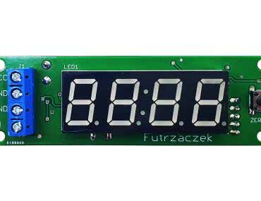 Kompaktowy licznik czasu pracy z detekcją przepływu prądu