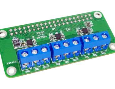 Trójkanałowy moduł pomiaru napięcia, prądu i mocy do Raspberry Pi
