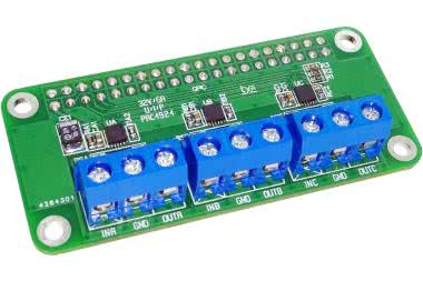 Trójkanałowy moduł pomiaru napięcia, prądu i mocy do Raspberry Pi