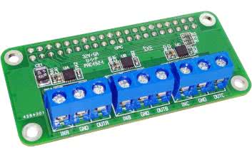 Trójkanałowy moduł pomiaru napięcia, prądu i mocy do Raspberry Pi
