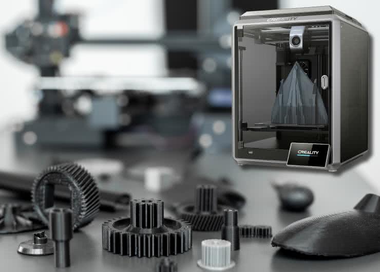 Creality K1 Max - szybka i tania drukarka do prototypowania