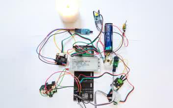 Internet Rzeczy w pomiarach środowiskowych (22). Detekcja pożaru z czujnikami płomieni i ruchu