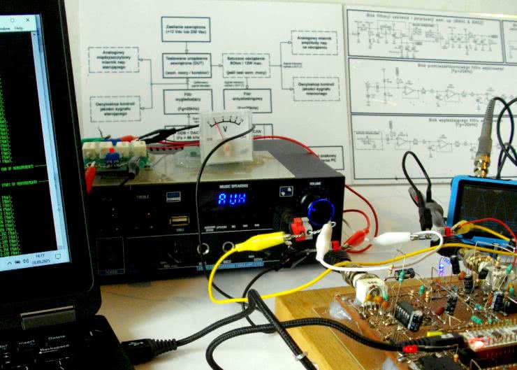Pomiary charakterystyk częstotliwościowych (6). Komercyjne układy m.cz.